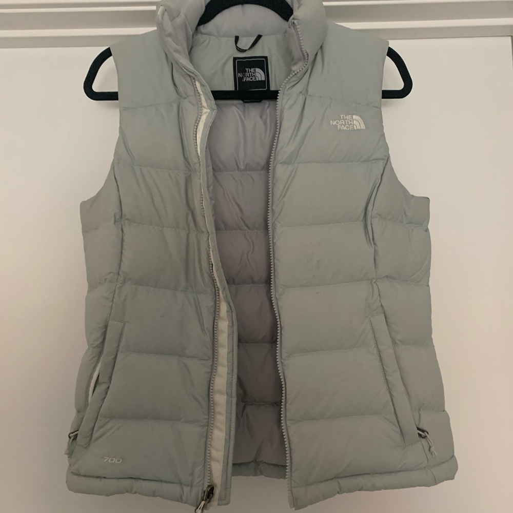 The North Face Nuptse 2 Grey Vest Small